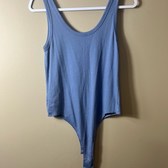 a new day Women's Scoop Neck Bodysuit Bundle Coral and Blue Size Large - Picture 10 of 11